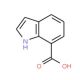 Indole-7-carboxylic acid (CAS 1670-83-3) - chemical structure image