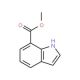 Indole-7-carboxylic acid methyl ester (CAS 93247-78-0) - chemical structure image