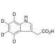 Indoleacetic Acid-d4 的分子结构, CAS编号: 76937-77-4 Indoleacetic Acid-d4 (CAS 76937-77-4) - chemical structure image