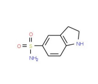 indoline-5-sulfonamide (CAS 52206-06-1) - chemical structure image