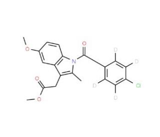 Indomethacin-d4 Methyl Ester - chemical structure image