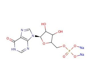 Inosine 5&prime;-monophosphate disodium salt (CAS 352195-40-5) - chemical structure image