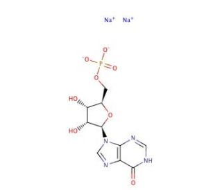 Inosine-5&prime;-monophosphate disodium salt octahydrate (CAS 20813-76-7) - chemical structure image