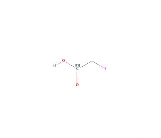 Iodoacetic acid-1-13C (CAS 286367-80-4) - chemical structure image