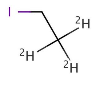Iodoethane-2,2,2-d<sub>3</sub> (CAS 7439-87-4) - chemical structure image