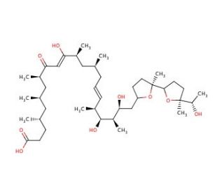 Ionomycin, free acid (CAS 56092-81-0) - chemical structure image