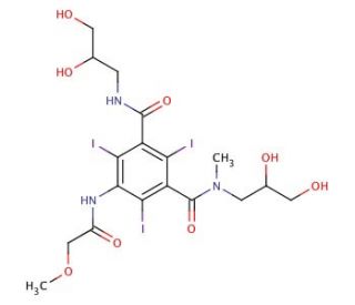Iopromide (CAS 73334-07-3) - chemical structure image