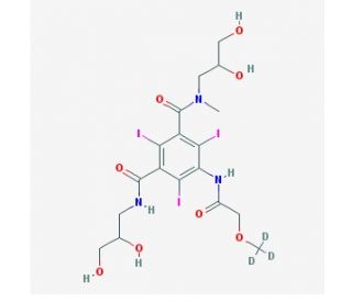 Iopromide-d3 (CAS 1189947-73-6) - chemical structure image
