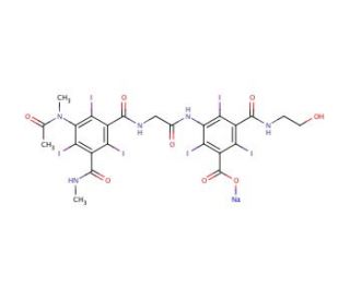 Ioxaglate Sodium (CAS 67992-58-9) - chemical structure image