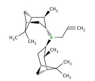 (&minus;)-Ipc2B(allyl)borane solution (CAS 85116-38-7) - chemical structure image