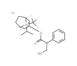 Ipratropium-d3 Iodide - chemical structure image