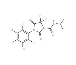 Iprodione-d5 (CAS 1215631-57-4) - chemical structure image