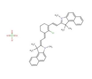 IR-813 perchlorate (CAS 201024-57-9) - chemical structure image