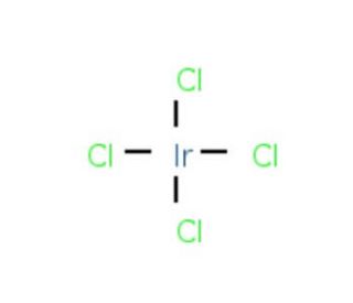 Iridium(IV) Chloride (CAS 10025-97-5) - chemical structure image