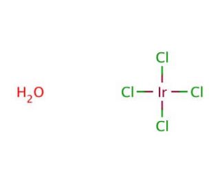 Iridium(IV) chloride (CAS 207399-11-9) - chemical structure image