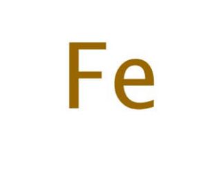 Iron (CAS 7439-89-6) - chemical structure image