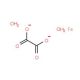 Iron(II) oxalate dihydrate (CAS 6047-25-2) - chemical structure image