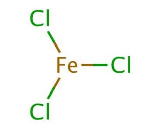 Iron(III) chloride (CAS 7705-08-0) - chemical structure image