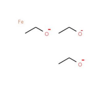 Iron(III) ethoxide (CAS 5058-42-4) - chemical structure image