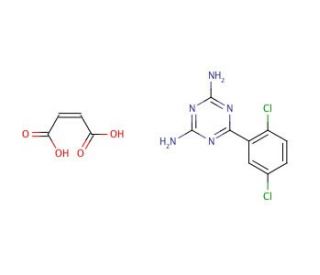 Irsogladine maleate (CAS 84504-69-8) - chemical structure image