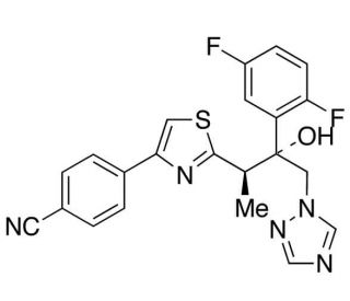 Isavuconazole (CAS 241479-67-4) - chemical structure image