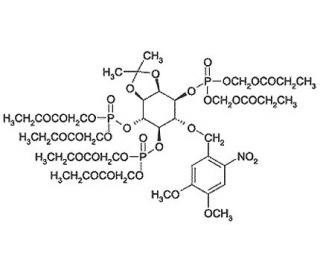 iso-Ins(1,4,5)P3/PM (caged) - chemical structure image