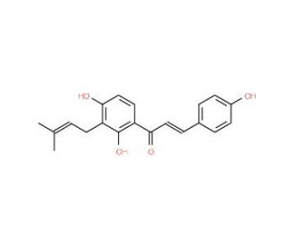 Isobavachalcone (CAS 20784-50-3) - chemical structure image