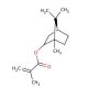 Isobornyl methacrylate (CAS 7534-94-3) - chemical structure image