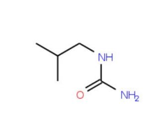 Isobutylurea (CAS 592-17-6) - chemical structure image