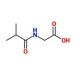 (isobutyrylamino)acetic acid (CAS 15926-18-8) - chemical structure image