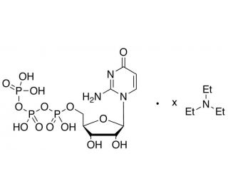 Isocytidine Triphosphate Triethylamine Salt (CAS 150668-55-6) - chemical structure image
