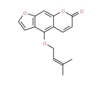 Isoimperatorin (CAS 482-45-1) - chemical structure image