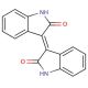 Isoindigo (CAS 476-34-6) - chemical structure image