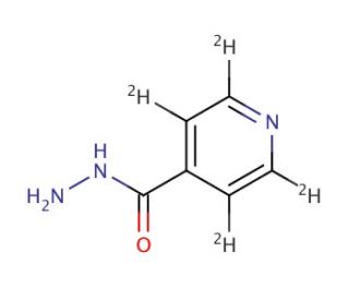 Isoniazid-d4 (CAS 774596-24-6) - chemical structure image