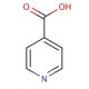Isonicotinic acid (CAS 55-22-1) - chemical structure image