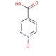 Isonicotinic acid N-oxide 的分子结构, CAS编号: 13602-12-5 Isonicotinic acid N-oxide (CAS 13602-12-5) - chemical structure image