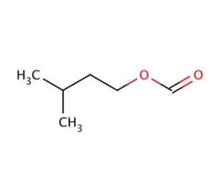 Isopentyl formate (CAS 110-45-2) - chemical structure image