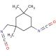 Isophorone diisocyanate (CAS 4098-71-9) - chemical structure image
