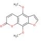 Isopimpinellin (CAS 482-27-9) - chemical structure image