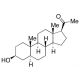 Isopregnanolone (CAS 516-55-2) - chemical structure image