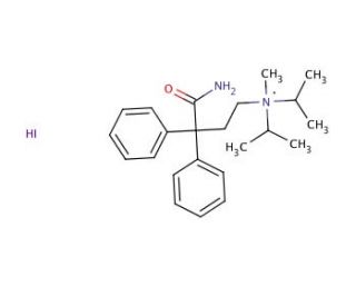 Isopropamide iodide (CAS 71-81-8) - chemical structure image