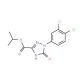 Isopropyl 1-(3,4-dichlorophenyl)-2,5-dihydro-5-oxo-1H-1,2,4-triazole-3-carboxylate - chemical structure image