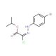 Isopropyl 2-[2-(4-bromophenyl)hydrazono]-2-chloroacetate - chemical structure image