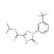 Isopropyl 2,5-dihydro-5-oxo-1-(3-trifluoromethylphenyl)-1H-1,2,4-triazole-3-carboxylate - chemical structure image