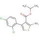 Isopropyl 2-amino-4-(2,4-dichlorophenyl)thiophene-3-carboxylate - chemical structure image