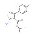 Isopropyl 2-amino-4-(4-fluorophenyl)thiophene-3-carboxylate - chemical structure image