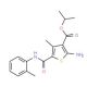 Isopropyl 2-amino-4-methyl-5-{[(2-methylphenyl)-amino]carbonyl}thiophene-3-carboxylate - chemical structure image