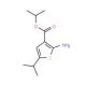 Isopropyl 2-amino-5-isopropylthiophene-3-carboxylate - chemical structure image