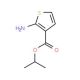 Isopropyl 2-aminothiophene-3-carboxylate (CAS 31891-08-4) - chemical structure image