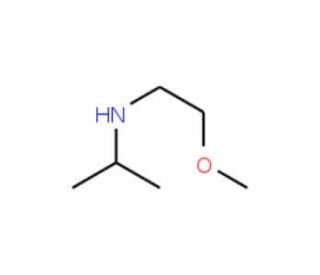 Isopropyl-(2-methoxy-ethyl)-amine (CAS 104678-18-4) - chemical structure image